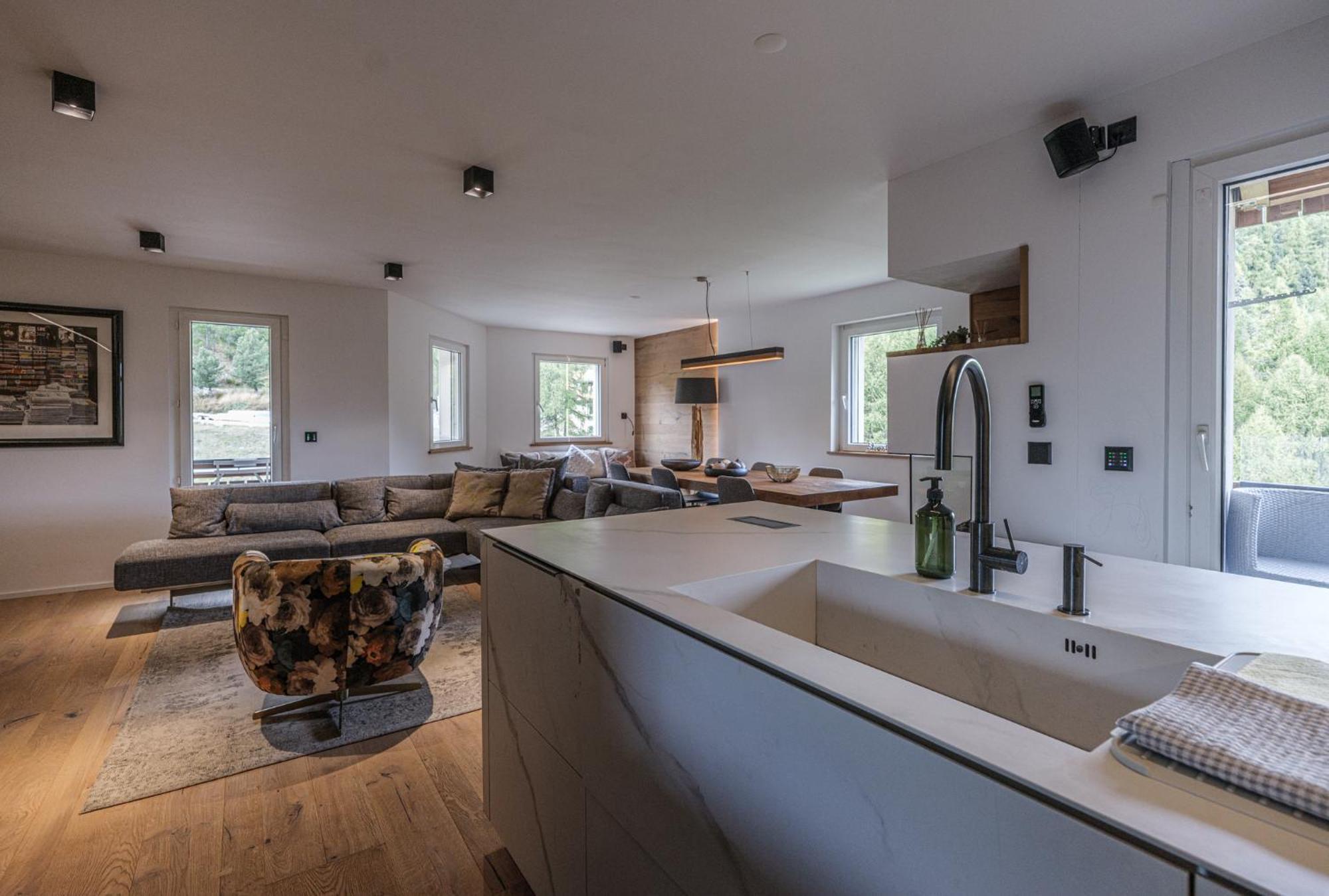 Luxury Mountain Apartment With Private Sauna And Underground Parking サンモリッツ エクステリア 写真